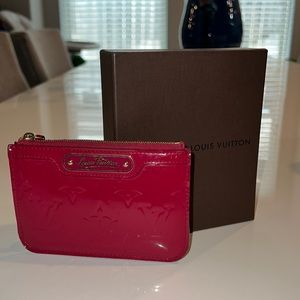 Louis Vuitton Monogram Vernis Card Holder Key Pouch (USED)